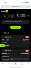 Investlog.io gallery image