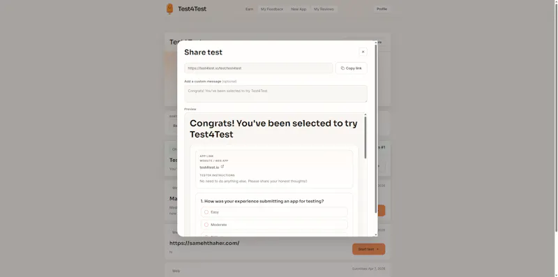 Test4Test screenshot 4