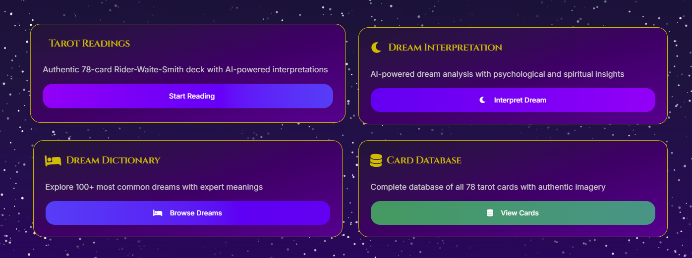 タロットカードゲーム＆ドリーム通訳 - タロットカードと夢は本当の体験のためにAIに会いますメディア3