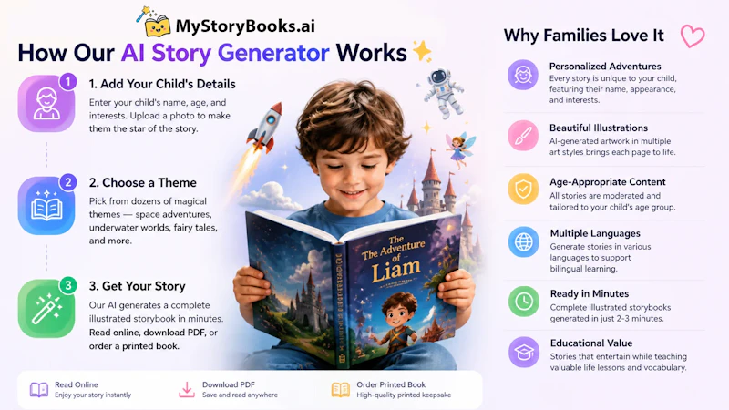 MyStoryBooksAI screenshot 1