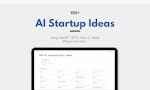 100+ AI Startup Ideas image
