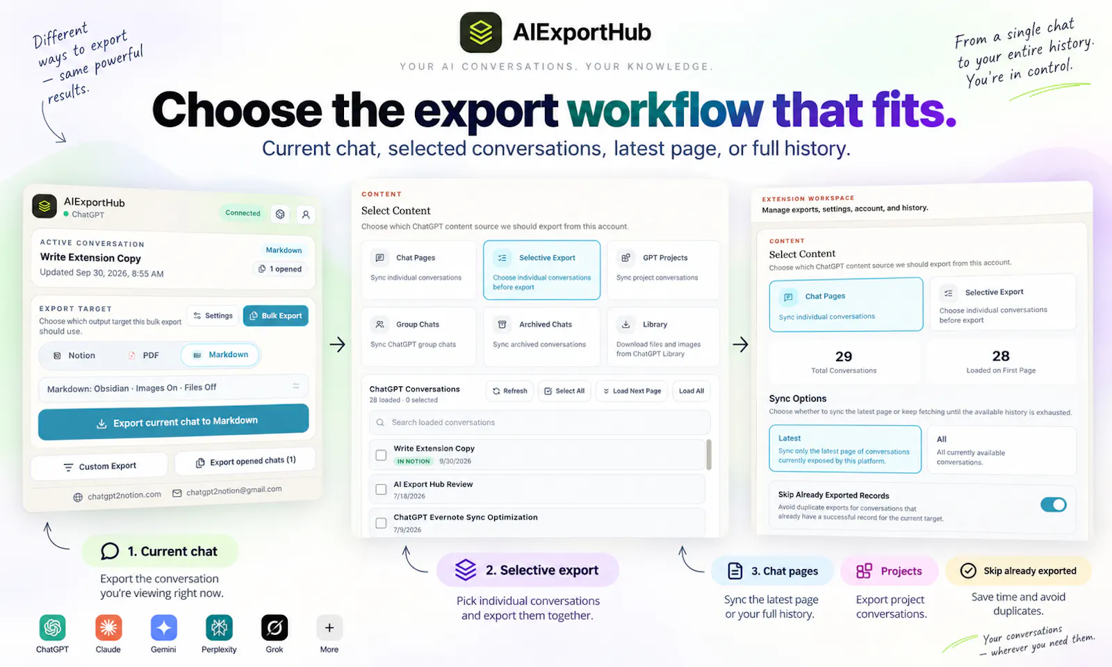 AI Exporter Hub screenshot 6