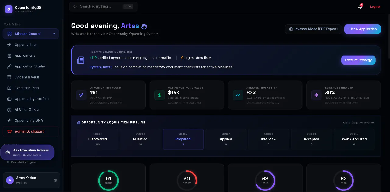 OpportunityOS AI gallery image
