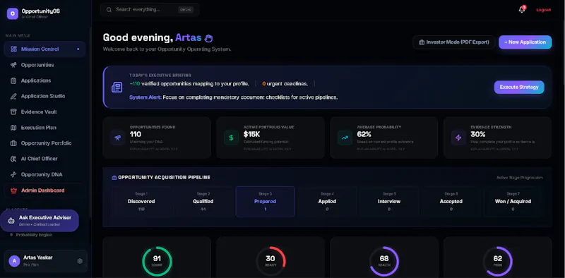 OpportunityOS AI screenshot 5