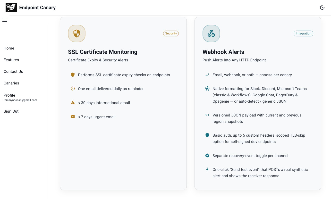 Endpoint Canary gallery image