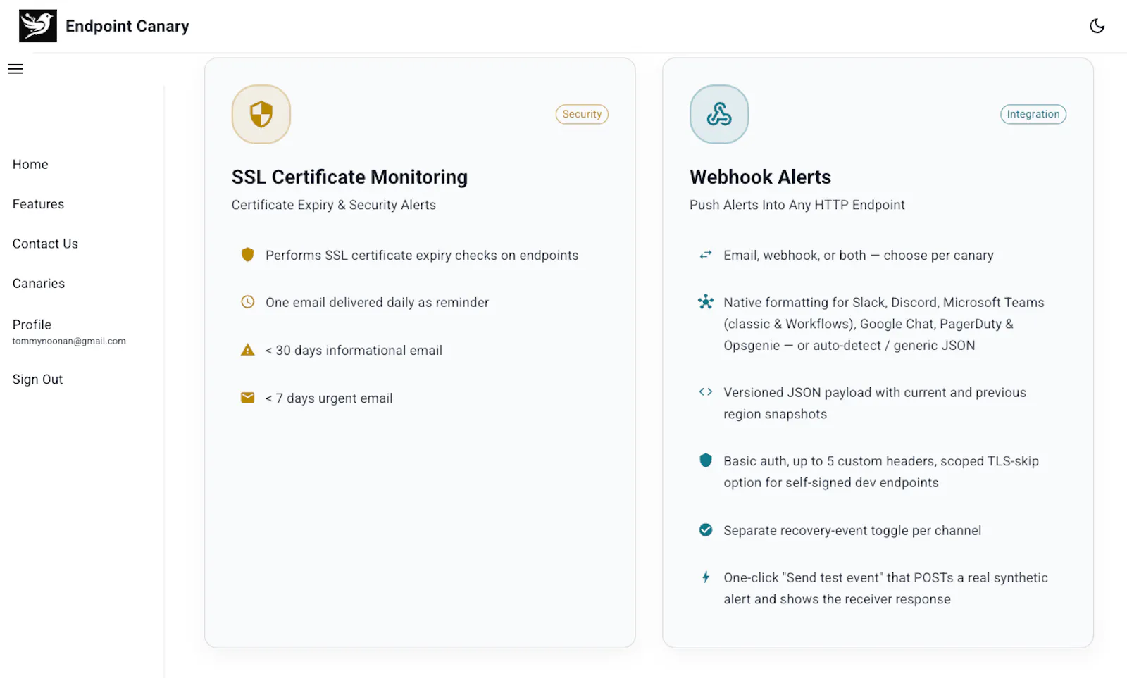 Endpoint Canary screenshot 3