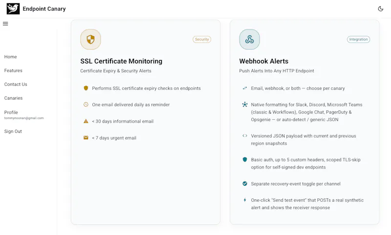 Endpoint Canary screenshot 3