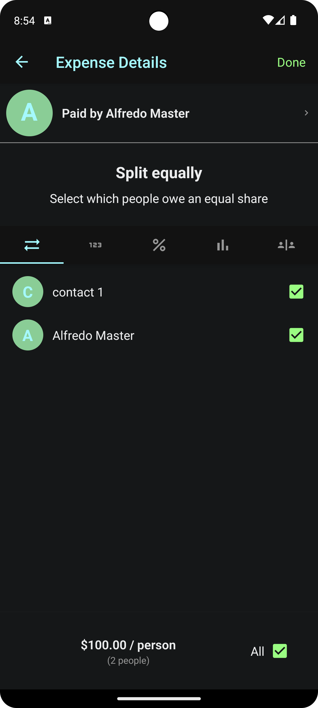 Divimate - 簡単にグループ費用を分割します - 費用を追加し、バランスを追跡し、解決しますメディア3