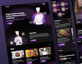 Personal Chef Website gallery image