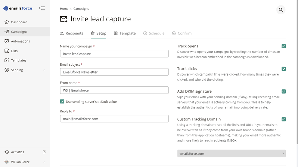 Emailsforce - Email Marketing Tool gallery image