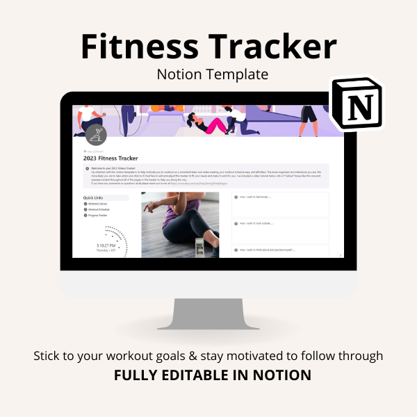 Fitness Tracker -Begriffsvorlage