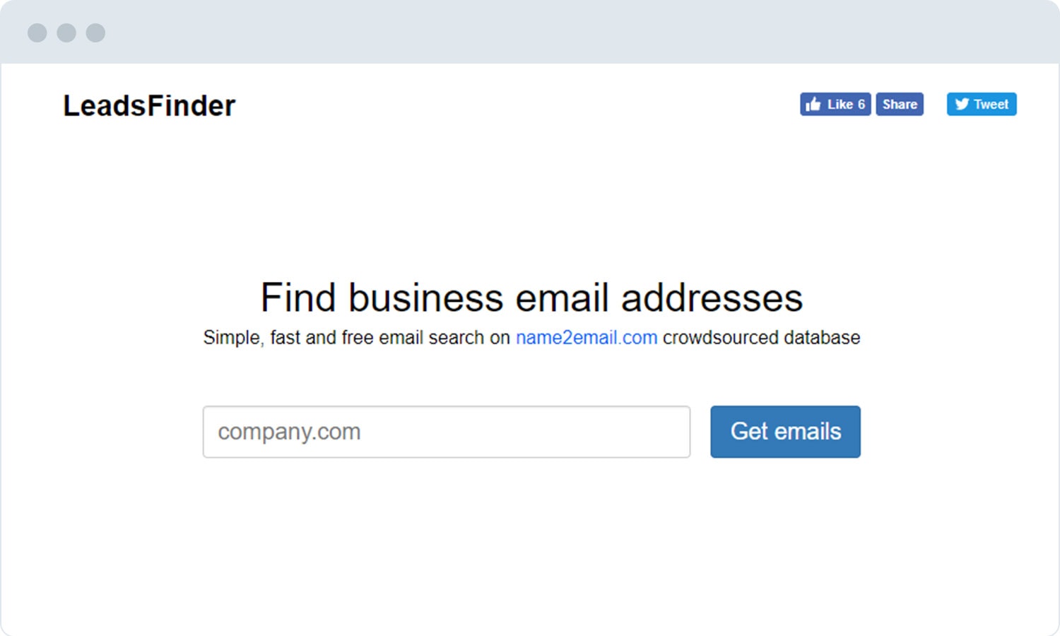 LeadsFinder by Reply Image