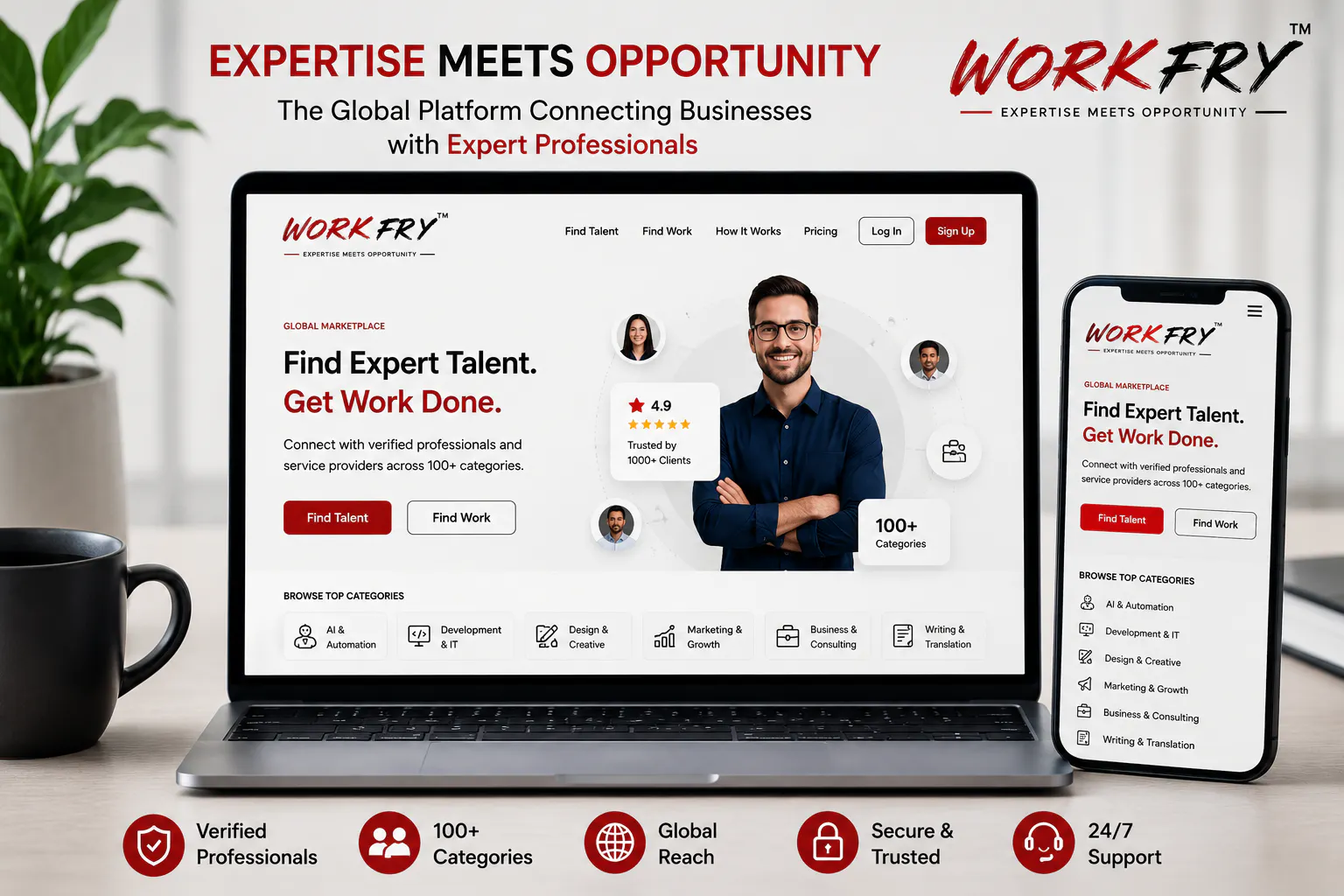 Workfry | Global Expertise Marketplace gallery image