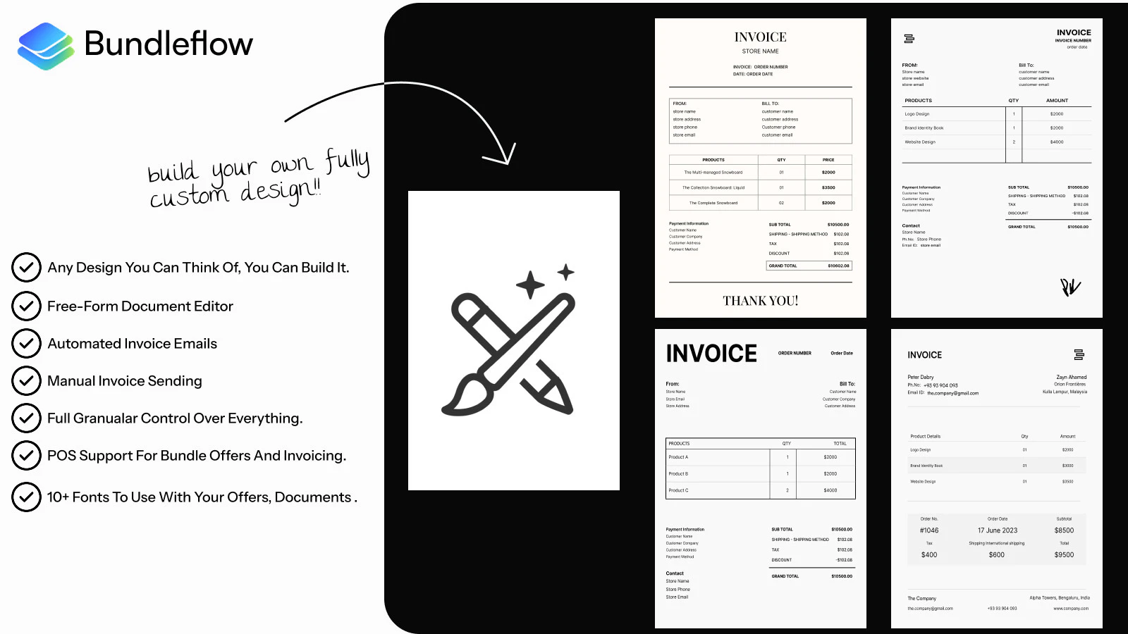 Bundleflow: bundling & Invoicing screenshot 1