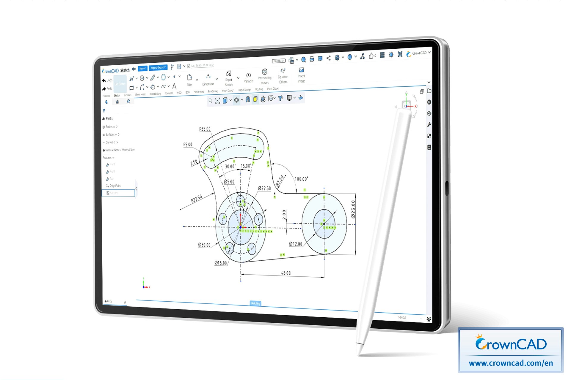 CrownCAD - Screenshot 5 showing product features and functionality
