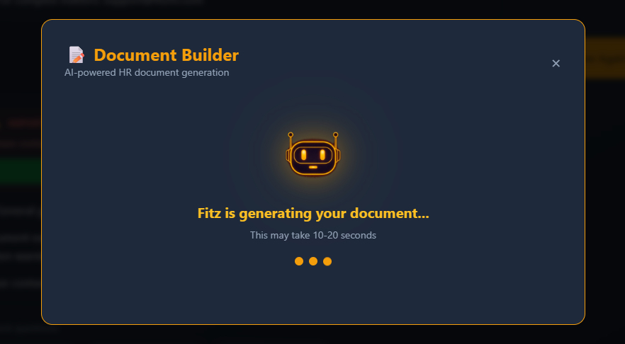 Fitz HR - Screenshot 5 showing product features and functionality
