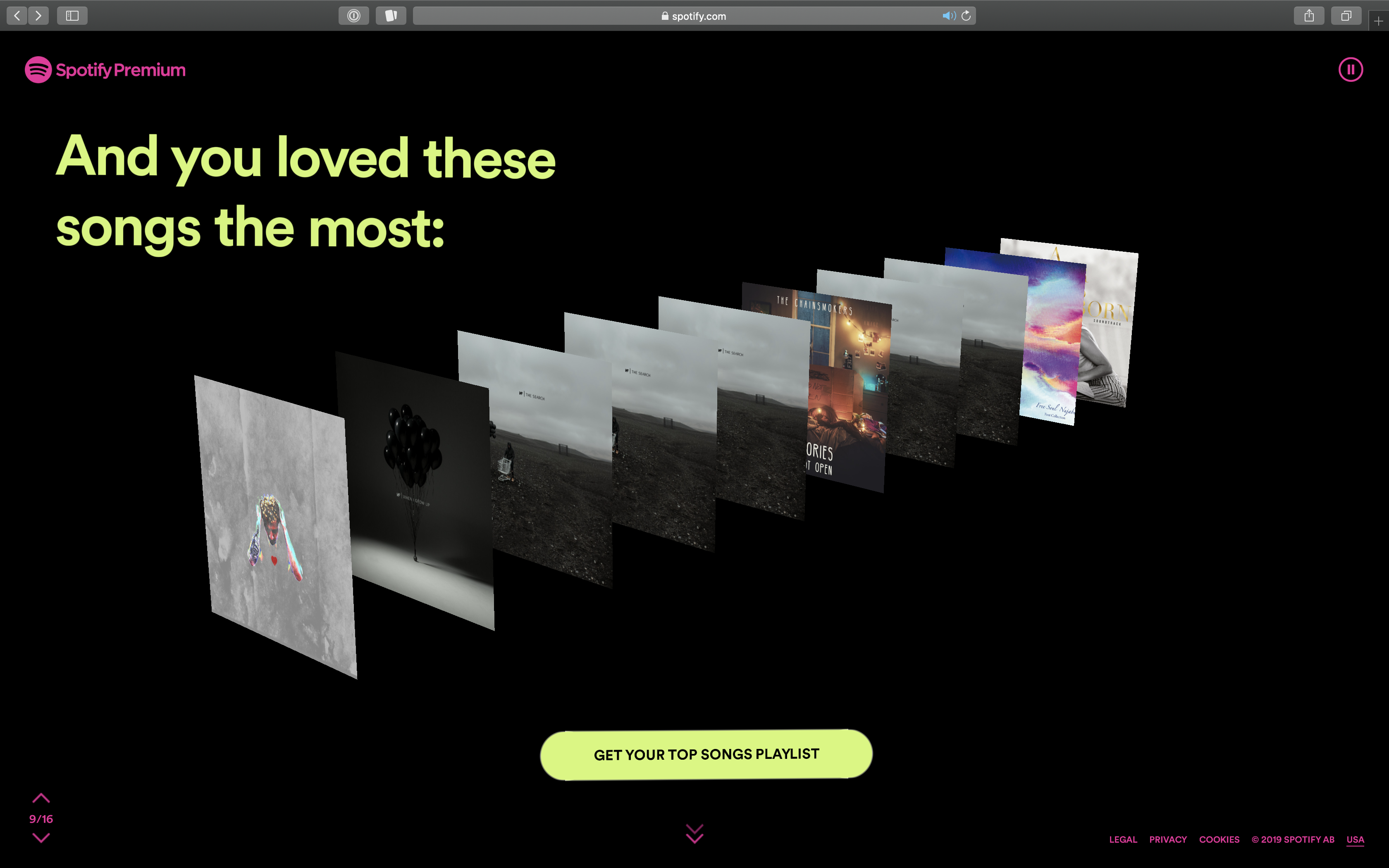 Spotify Wrapped 2018 gallery image