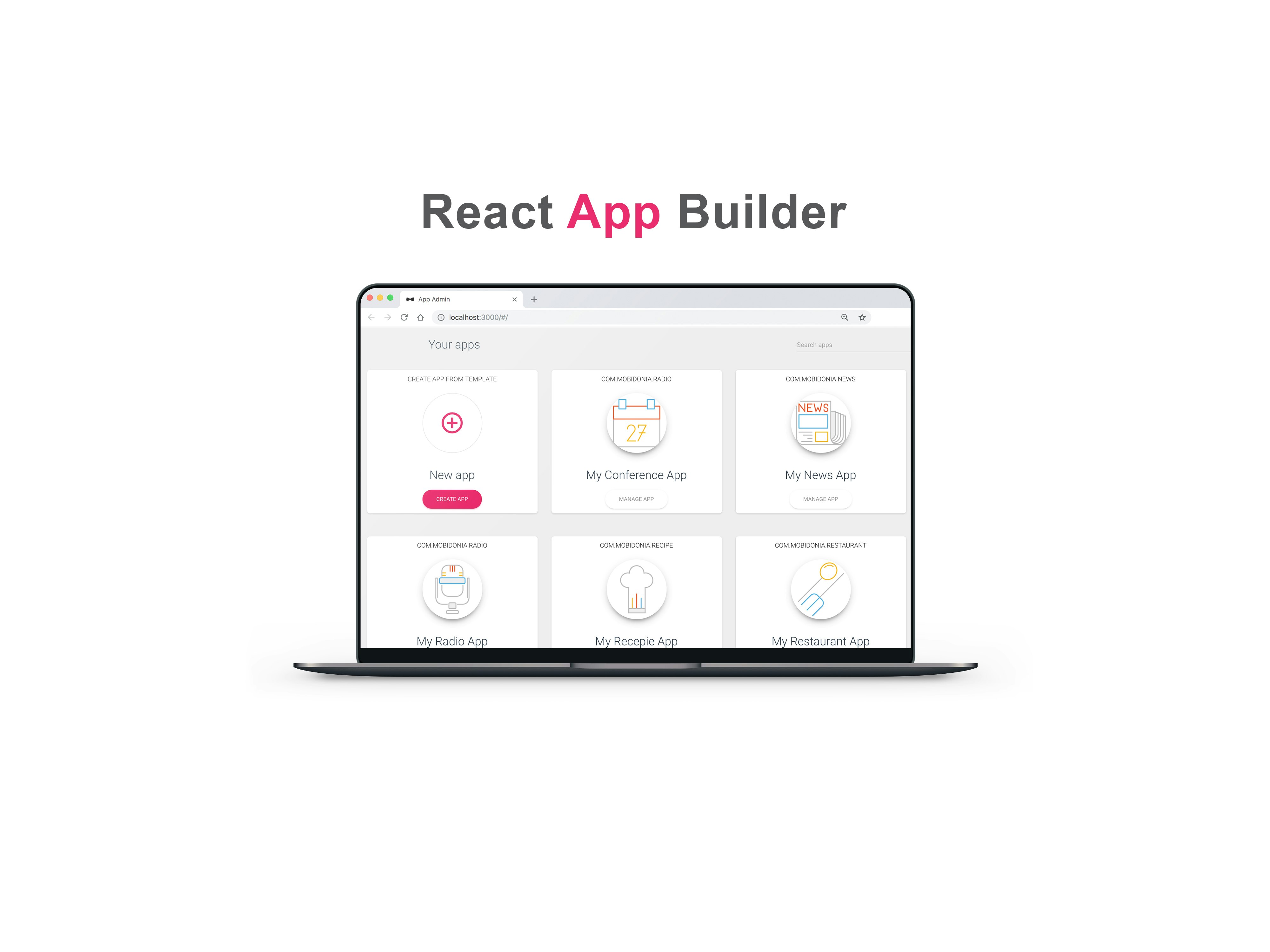 React App Builder gallery image