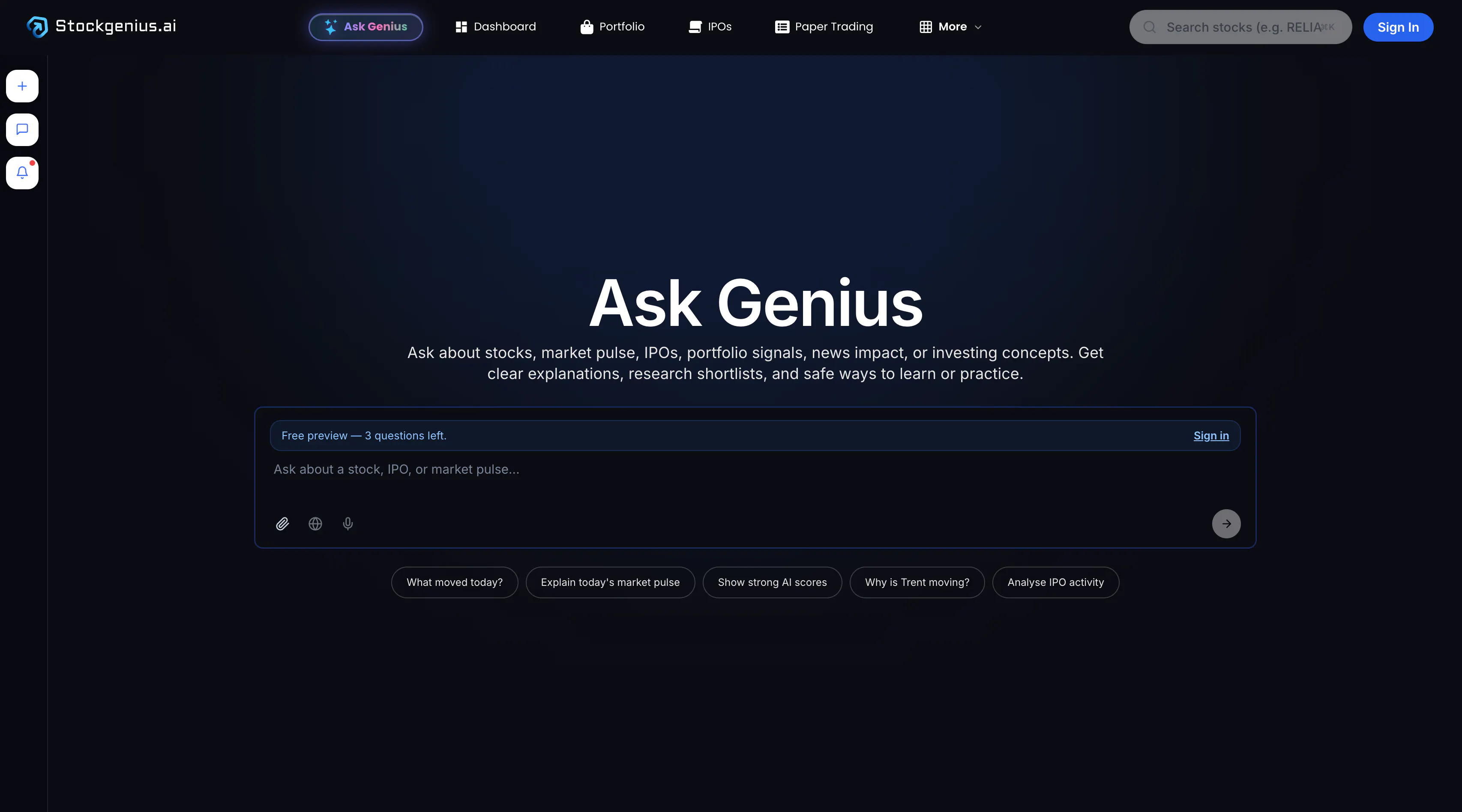 StockGenius.ai gallery image