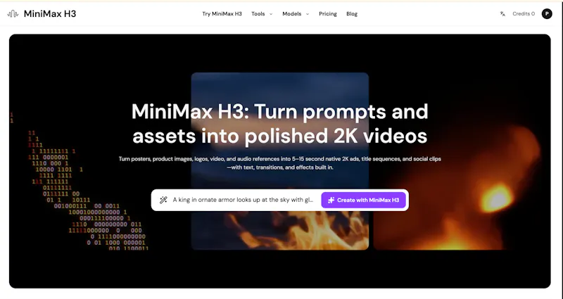 MiniMax H3 screenshot 2