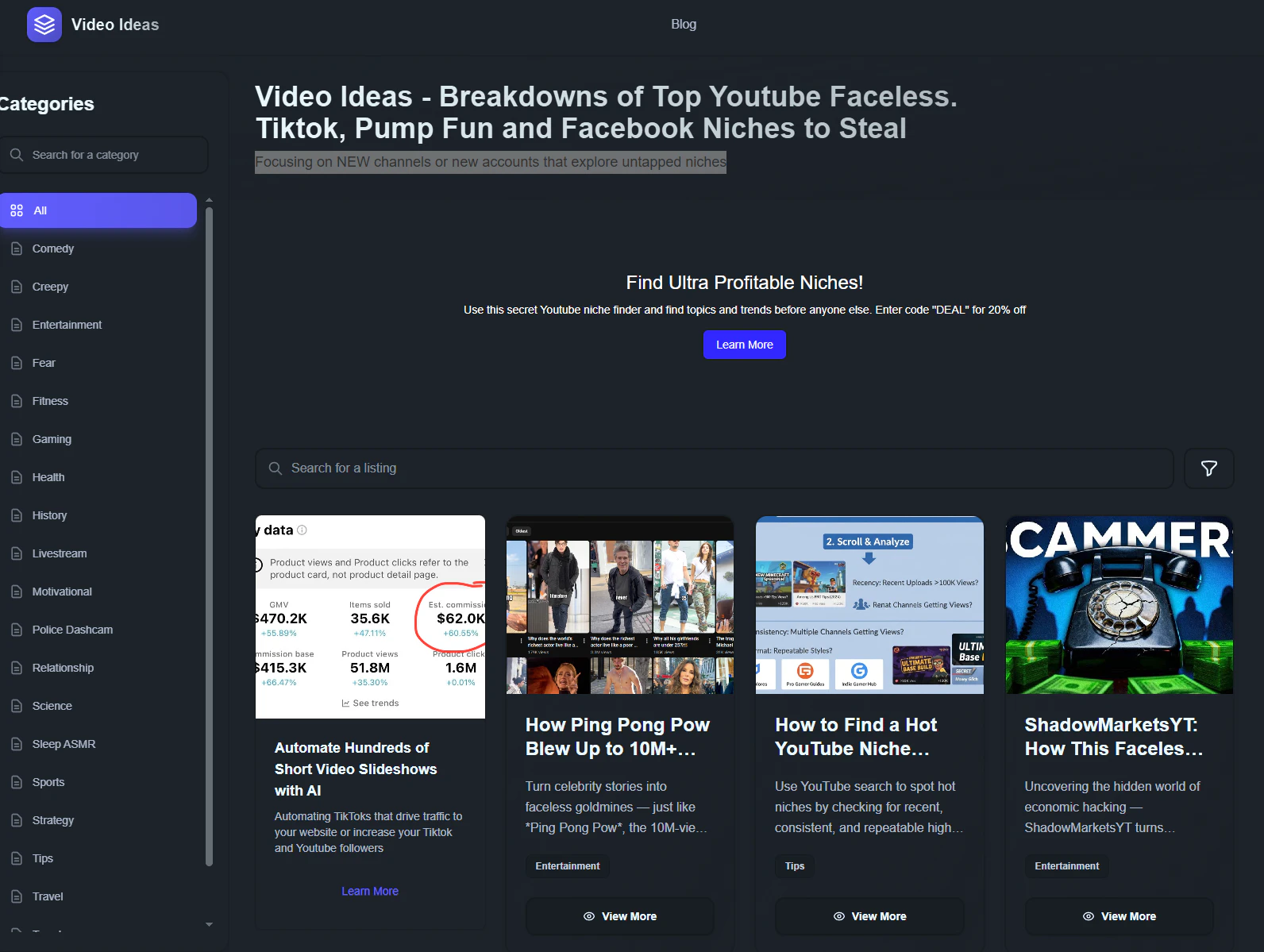 Video Ideas