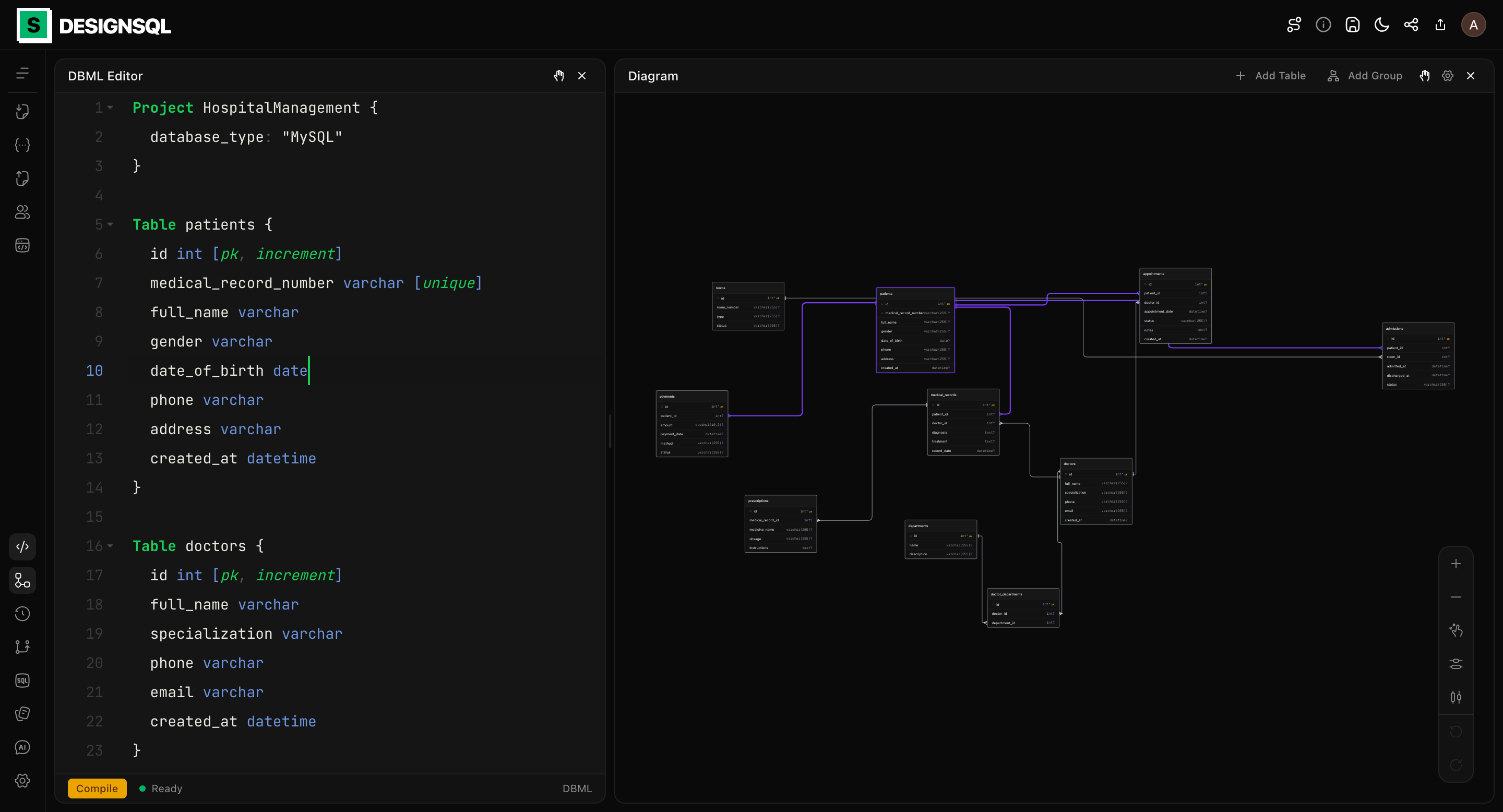 DesignSQL V2 gallery image