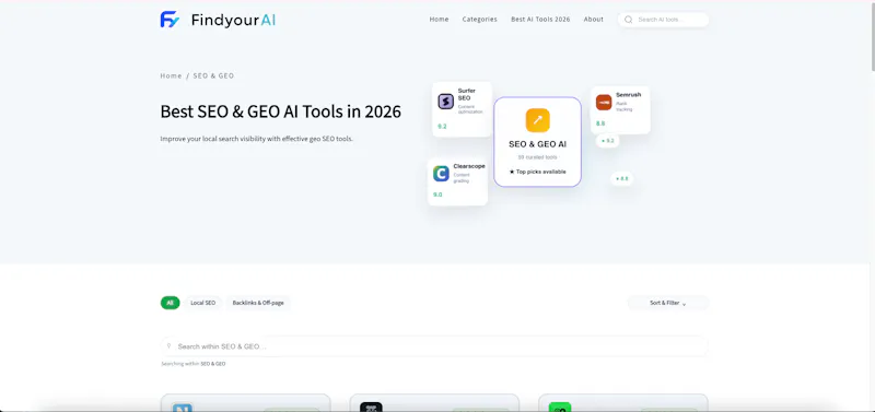 FindyourAI screenshot 2