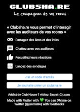 Clubsha.re, a tool for Club House hosts gallery image