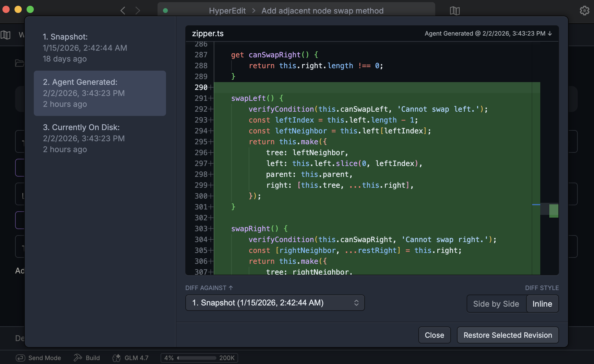 Synthcoda - Screenshot 2 showing product features and functionality