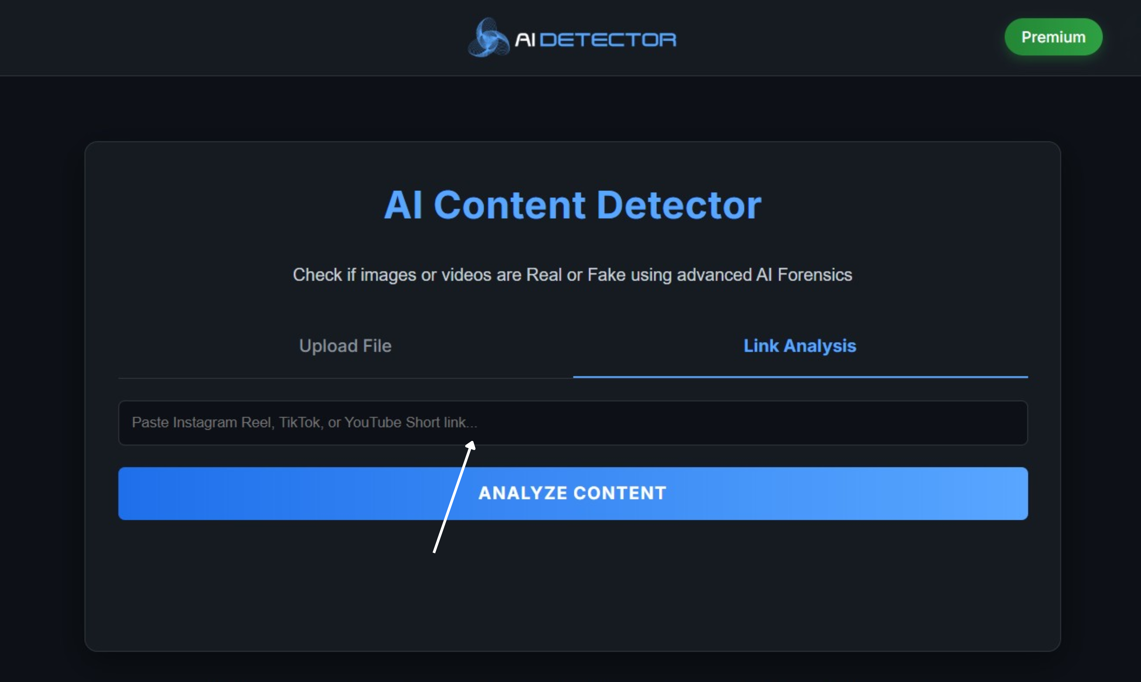 AI Detector Org - Screenshot 3 showing product features and functionality