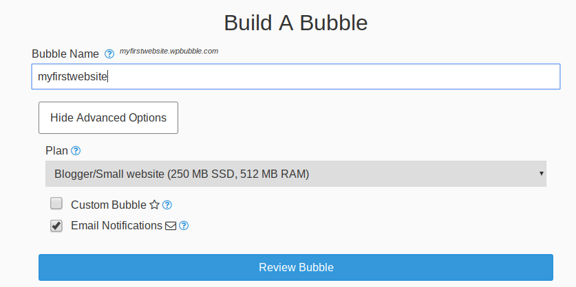 WP Bubble gallery image