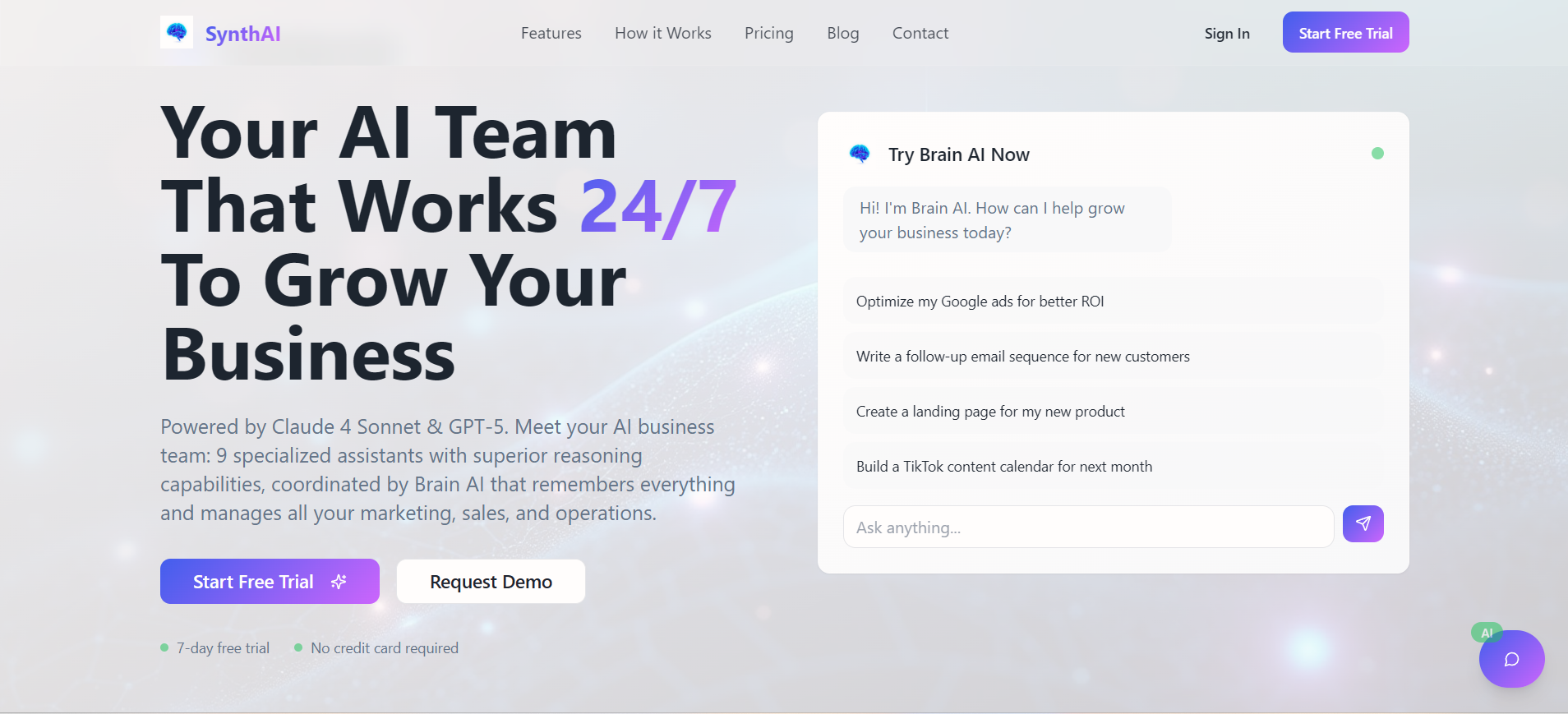 Média Équipe AI - Votre équipe de croissance 24/7 de l'IA - Remplacez 10 outils par une équipe d'IA qui développe votre entreprise 2
