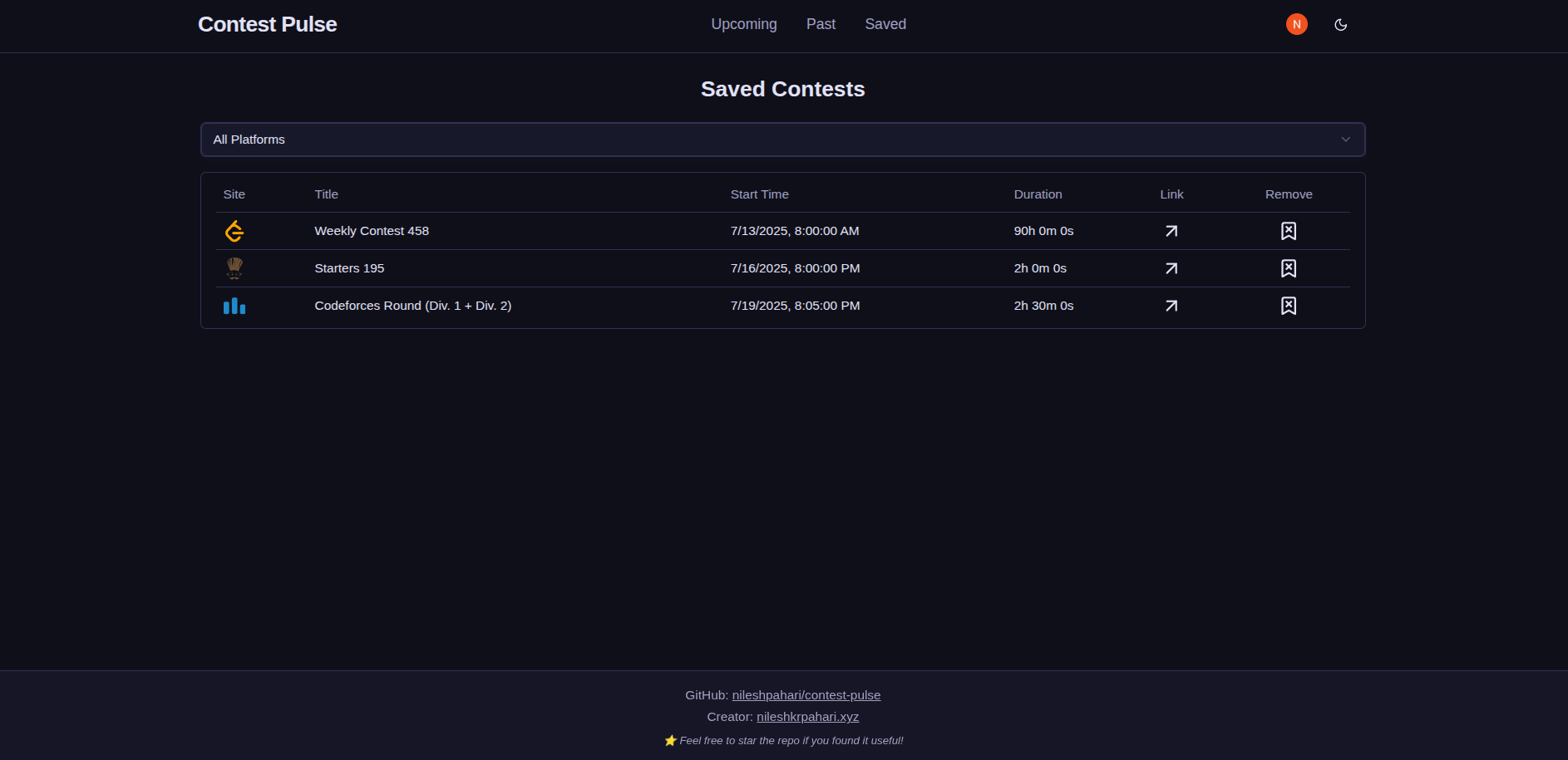 Contest Pulse gallery image