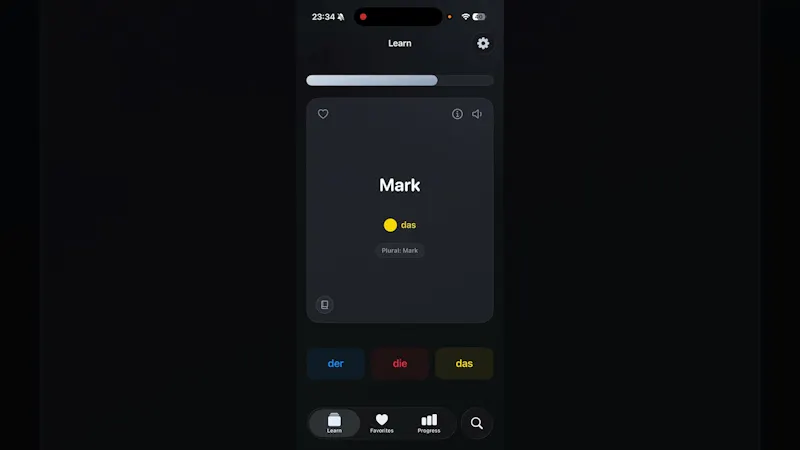 Der Die Das | German Articles  screenshot 1 (video preview)