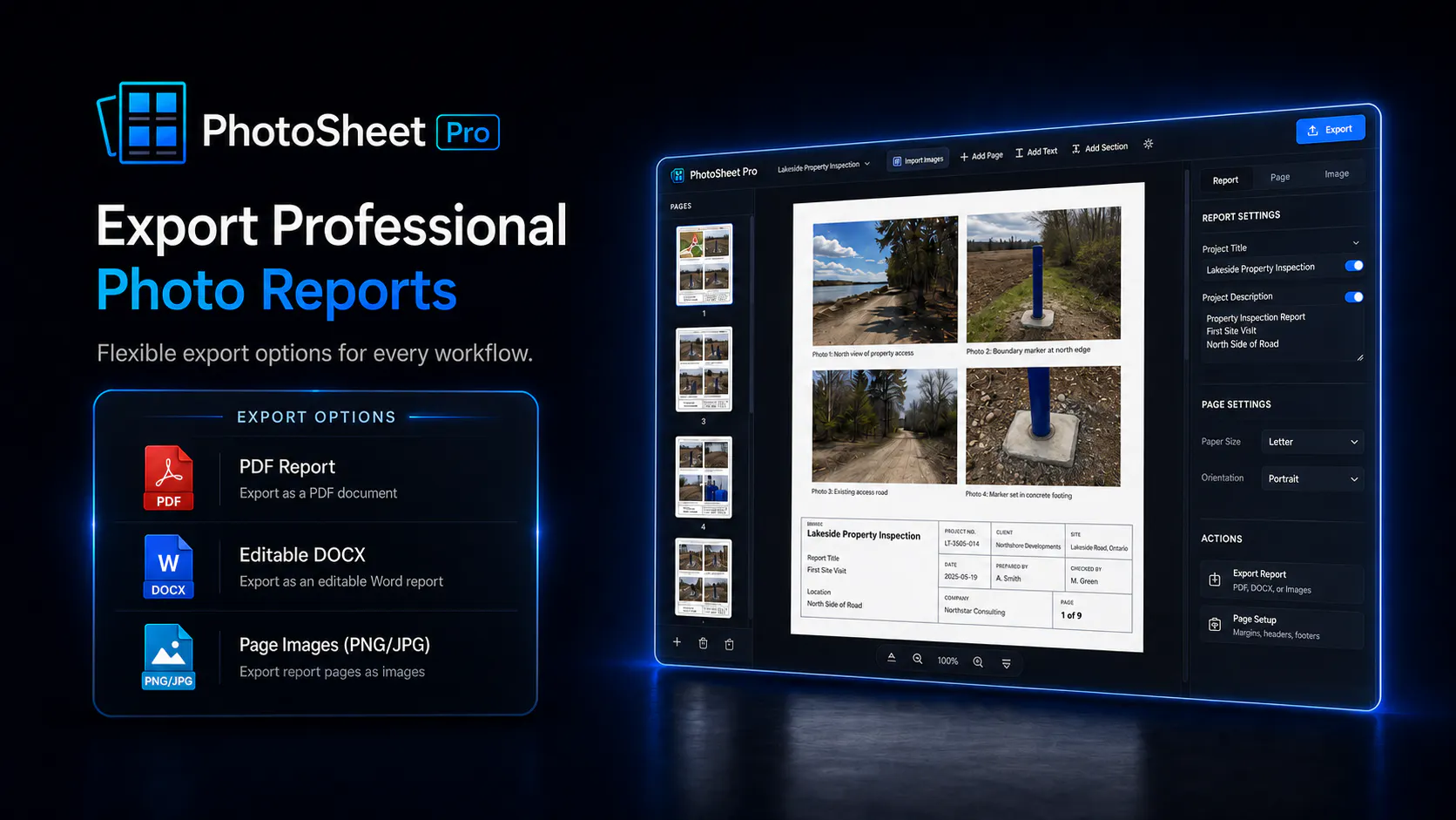 PhotoSheet Reports Pro gallery image