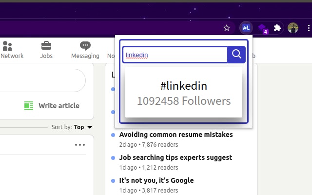 LinkedIn Hashtags gallery image