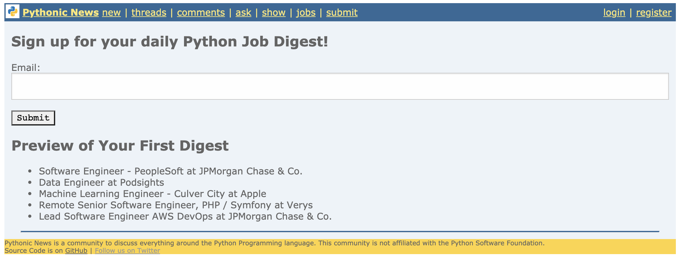 Pythonic News gallery image