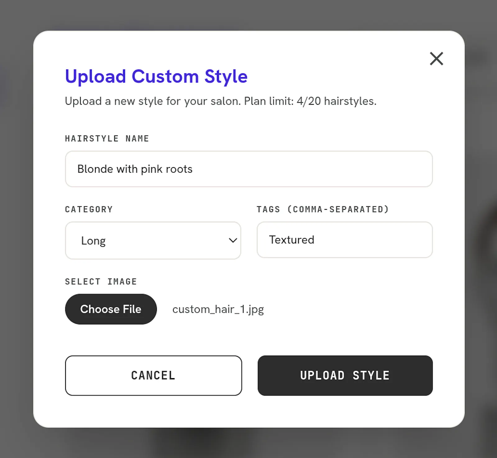 Hairstyle View screenshot 8