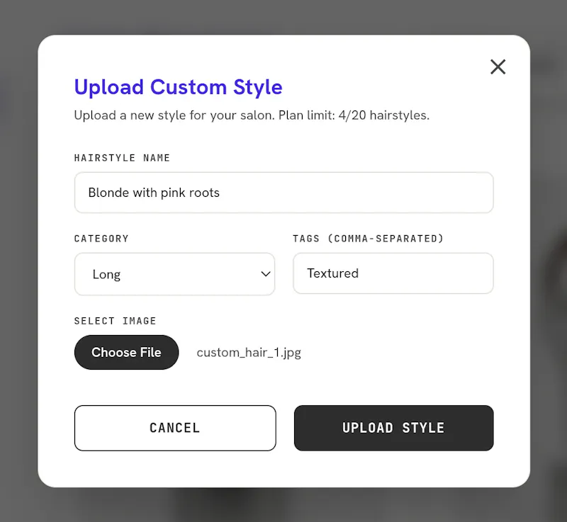 Hairstyle View screenshot 8