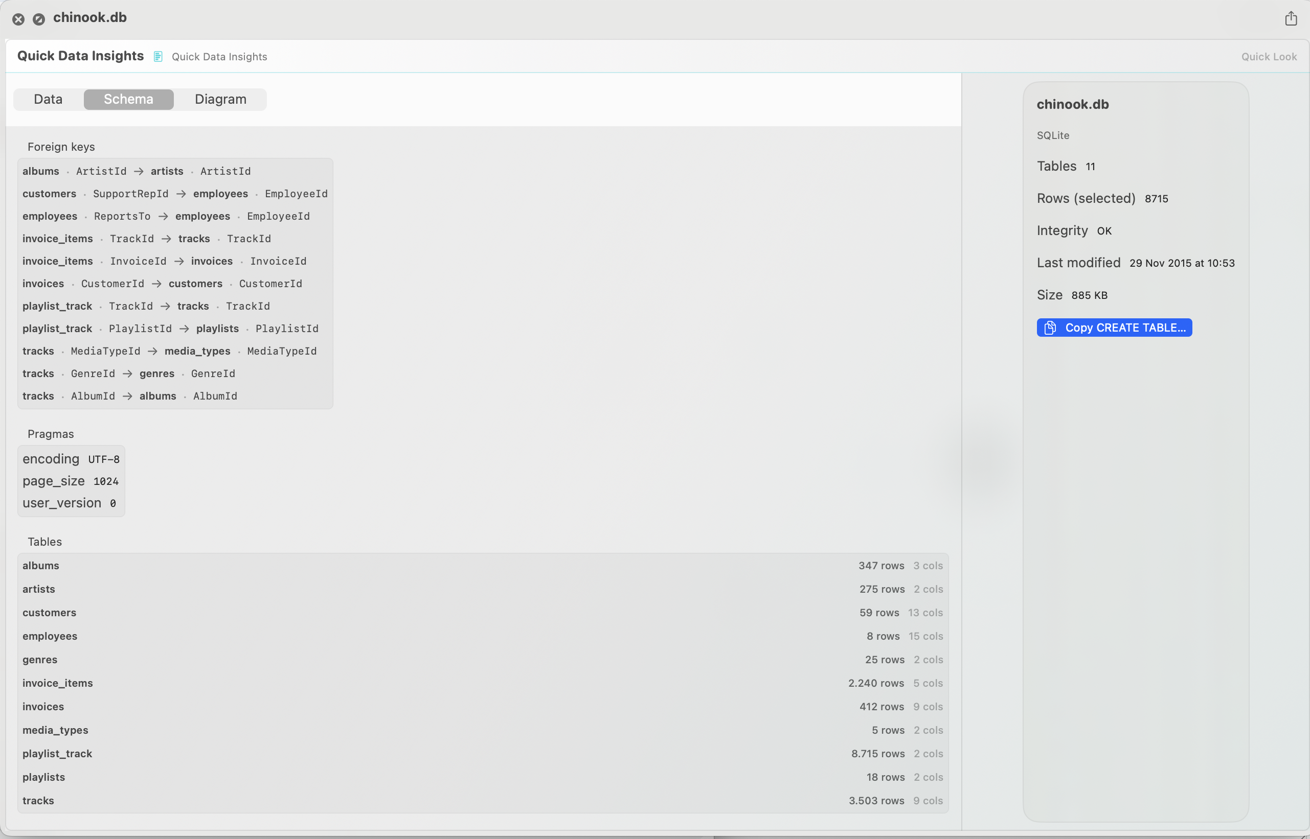 Quick Data Insights gallery image