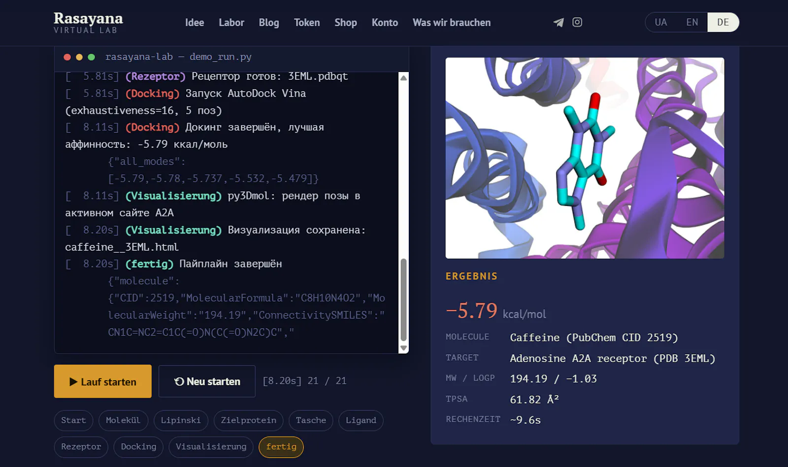 Rasayana Virtual Lab screenshot 4