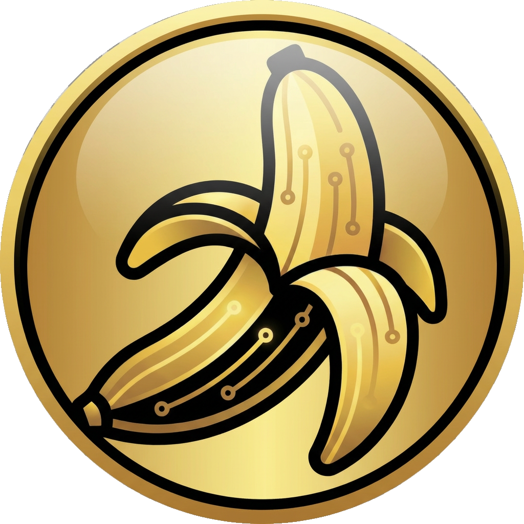 banana pro ai - Product Hunt launch logo and brand identity