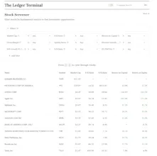 The Ledger Terminal gallery image