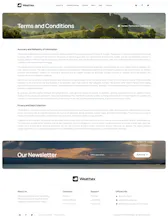 Weather Forecast Website Template Nextjs gallery image