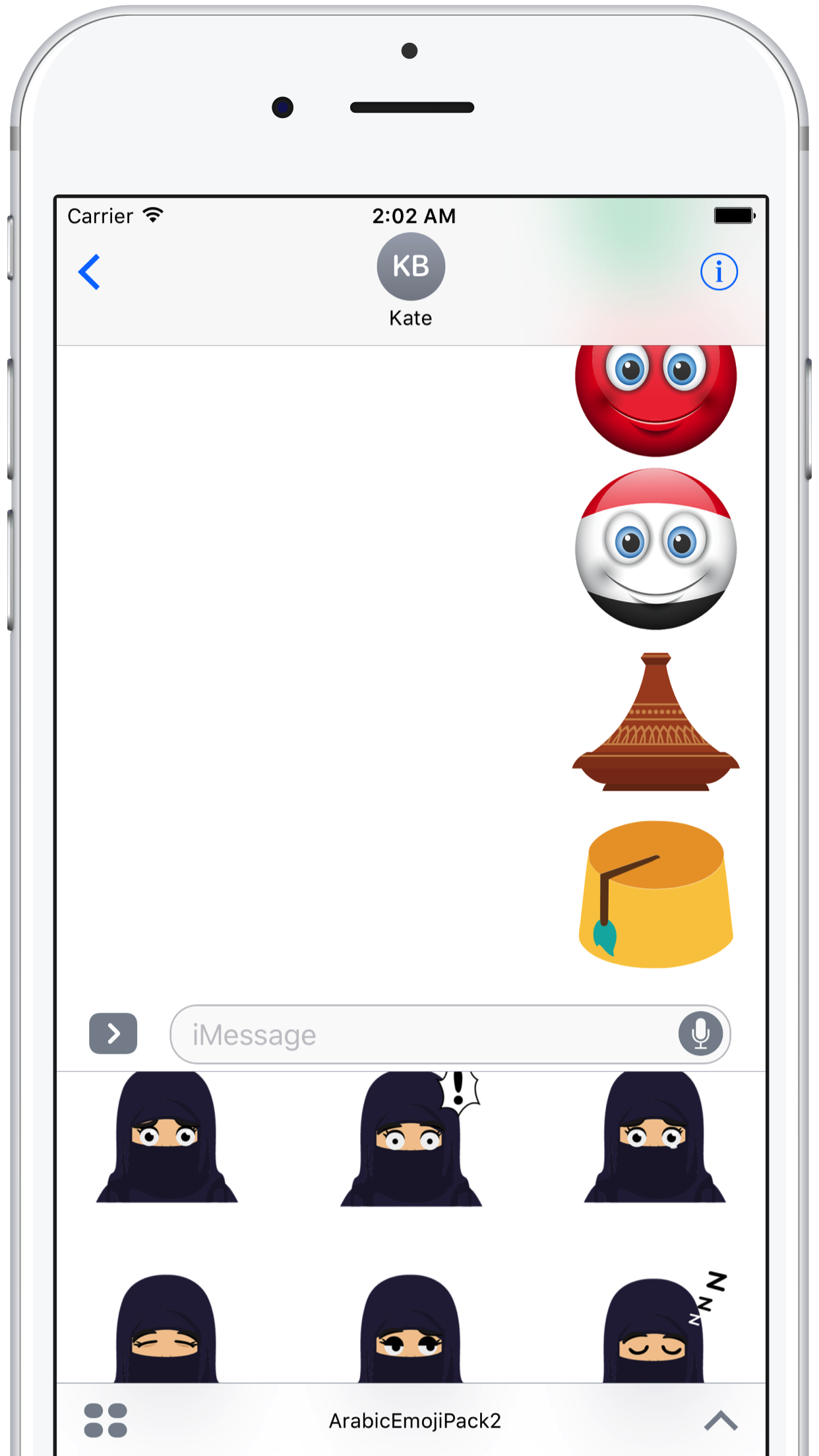 Arabic Emoji Stickers Pack 2 gallery image