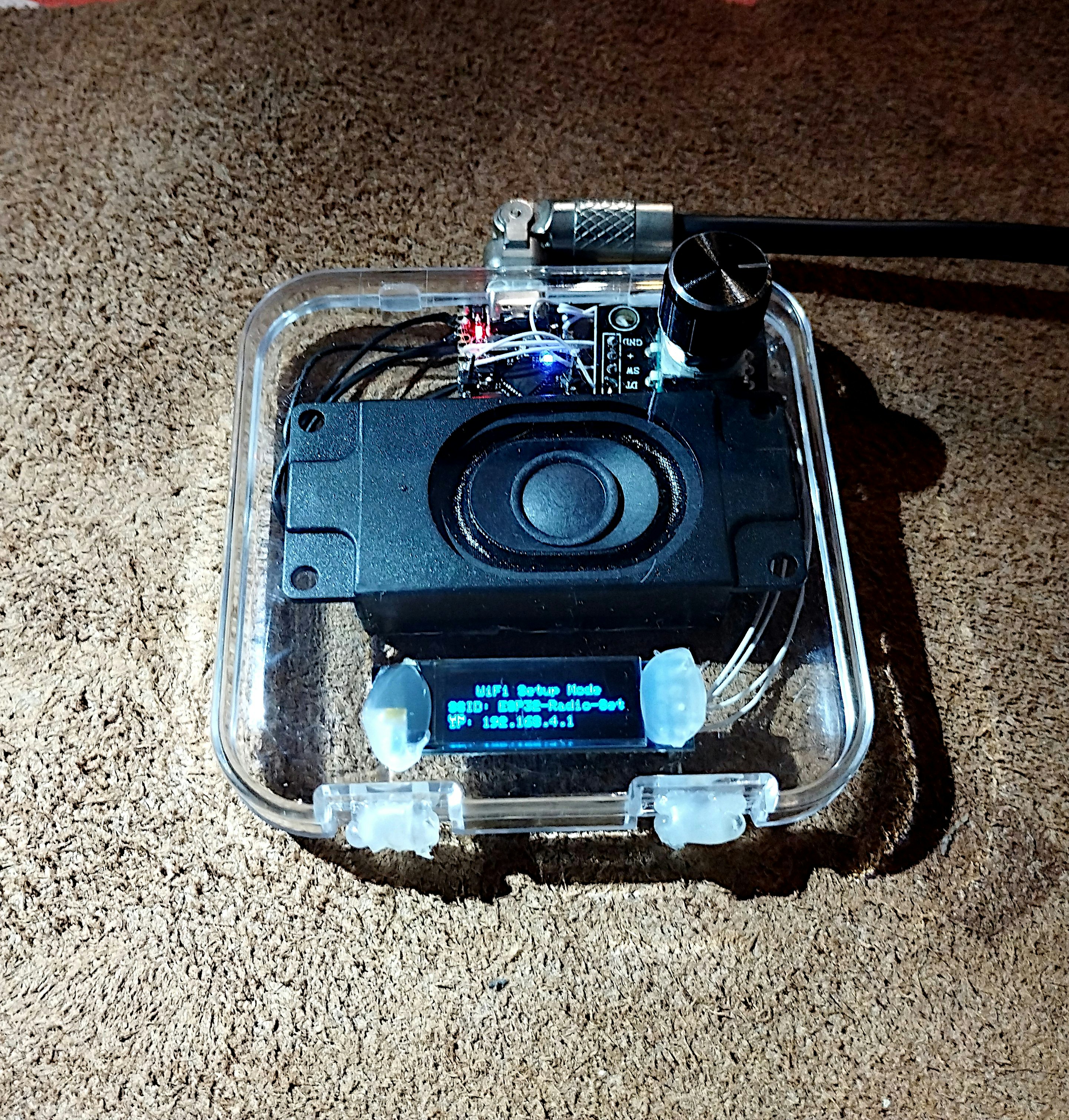 ESP32-C3 Internet Radio v4.6 gallery image