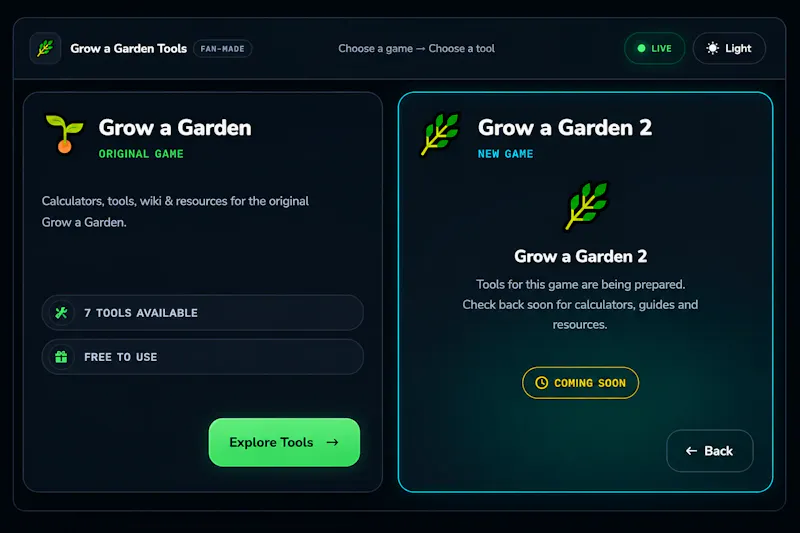 Grow A Garden Calculator screenshot 3