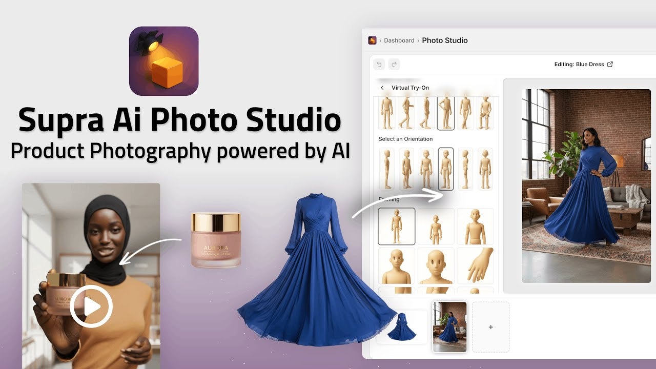 Supra Ai Photo Studio for Shopify gallery image