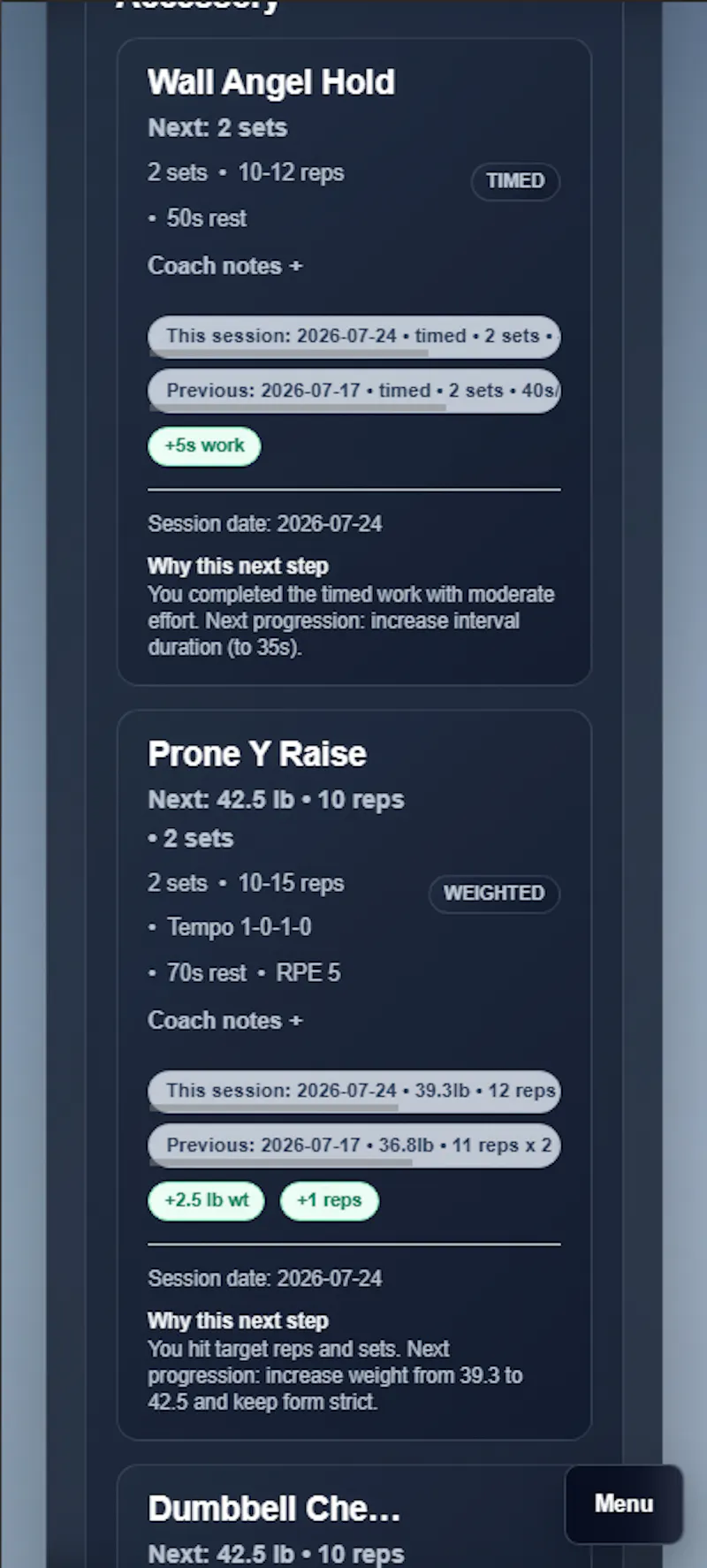 Praxis Movement Performance screenshot 6