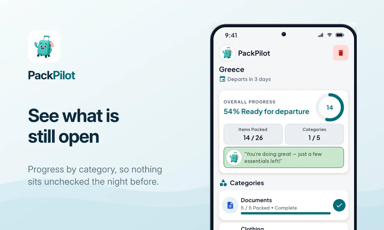 PackPilot gallery image